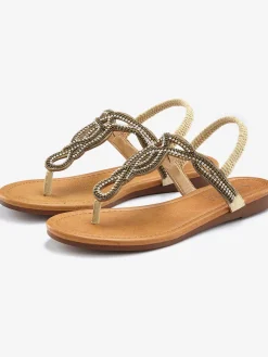 LASCANA Sandales<Tongs ornées de petites pierres fantaisie