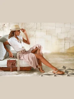 LASCANA Sandales<Tongs ornées de petites pierres fantaisie