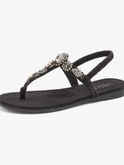 LASCANA Sandales<Tongs pierres fantaisie tendance