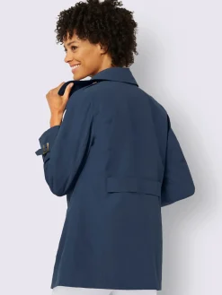 Collection L Vestes<Trench-coat 64% coton