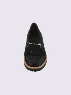 Mocassins Et Trotteurs<Trotteurs cuir velours de chèvre