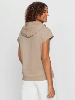 Collection L T-Shirts<T-shirt à capuche 50% coton