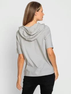 Rick Cardona T-Shirts<T-shirt à capuche motif imprimé devant