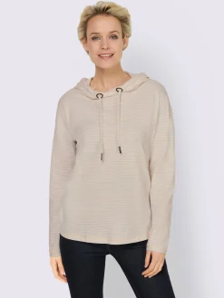 Best Connection T-Shirts<T-shirt à capuche rayures marines