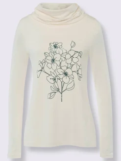 Linea Tesini T-Shirts<T-shirt à col bénitier col bénitier tendance