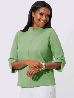 Tenues De Détente|Pulls<T-shirt à col montant 50% modal