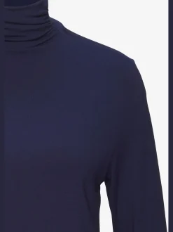 LASCANA T-Shirts<T-shirt à col montant fronces délicates au col roulé