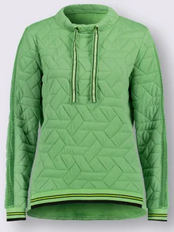 Creation L Tenues De Détente|Pulls<T-shirt à col montant jacquard en jersey tendance