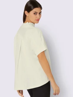 Creation L T-Shirts<T-shirt à col montant qualité coton doux sur la peau