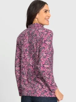 T-Shirts<T-shirt à col montant qualité coton doux sur la peau