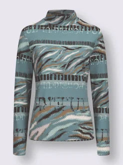 Creation L T-Shirts<T-shirt à col montant viscose