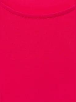 LASCANA T-Shirts<T-shirt à col rond manches volantées légères