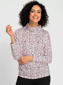 T-Shirts<T-shirt à col roulé 50% modal