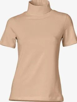 Linea Tesini T-Shirts<T-shirt à col roulé basique facile à associer avec joli col roulé