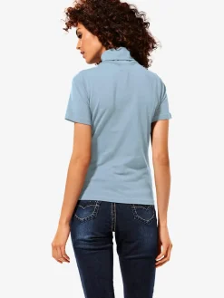 Linea Tesini T-Shirts<T-shirt à col roulé basique facile à associer avec joli col roulé