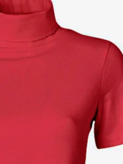 Linea Tesini T-Shirts<T-shirt à col roulé basique facile à associer avec joli col roulé