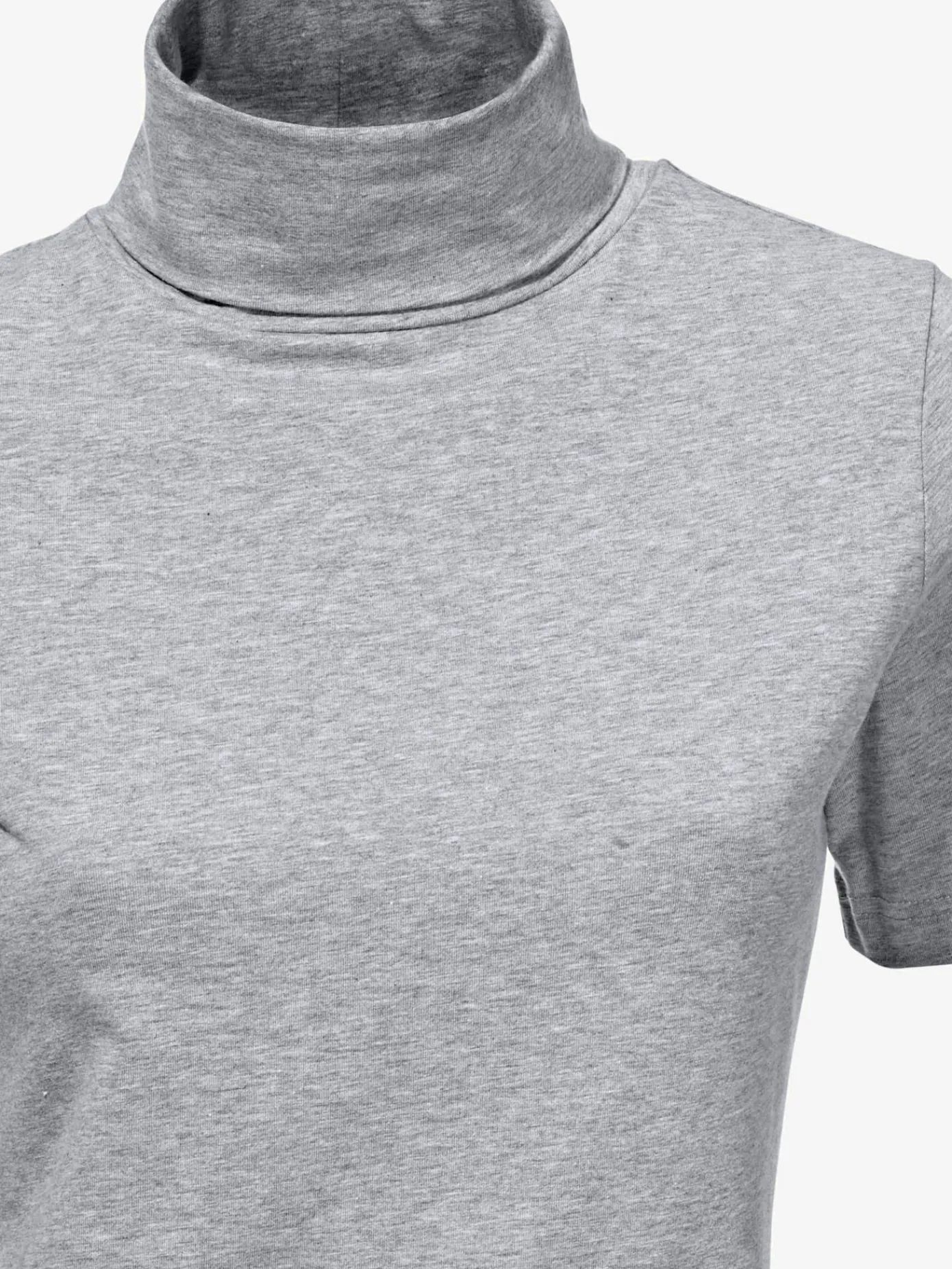 Linea Tesini T-Shirts<T-shirt à col roulé basique facile à associer avec joli col roulé