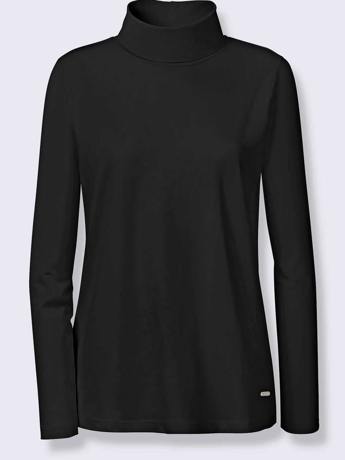 Collection L T-Shirts<T-shirt à col roulé col roulé flatteur