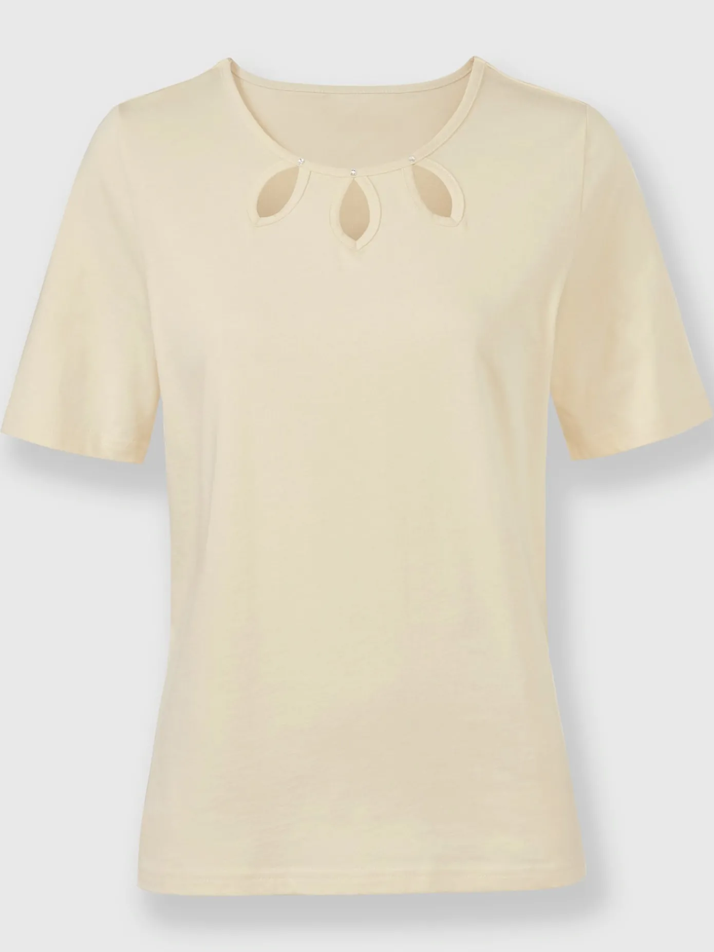 Fair Lady T-Shirts<T-shirt à encolure ronde 50% coton