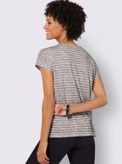 Collection L T-Shirts<T-shirt à encolure ronde 50% coton