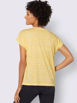 Collection L T-Shirts<T-shirt à encolure ronde 50% coton