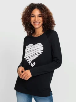 T-Shirts<T-shirt à encolure ronde 50% coton