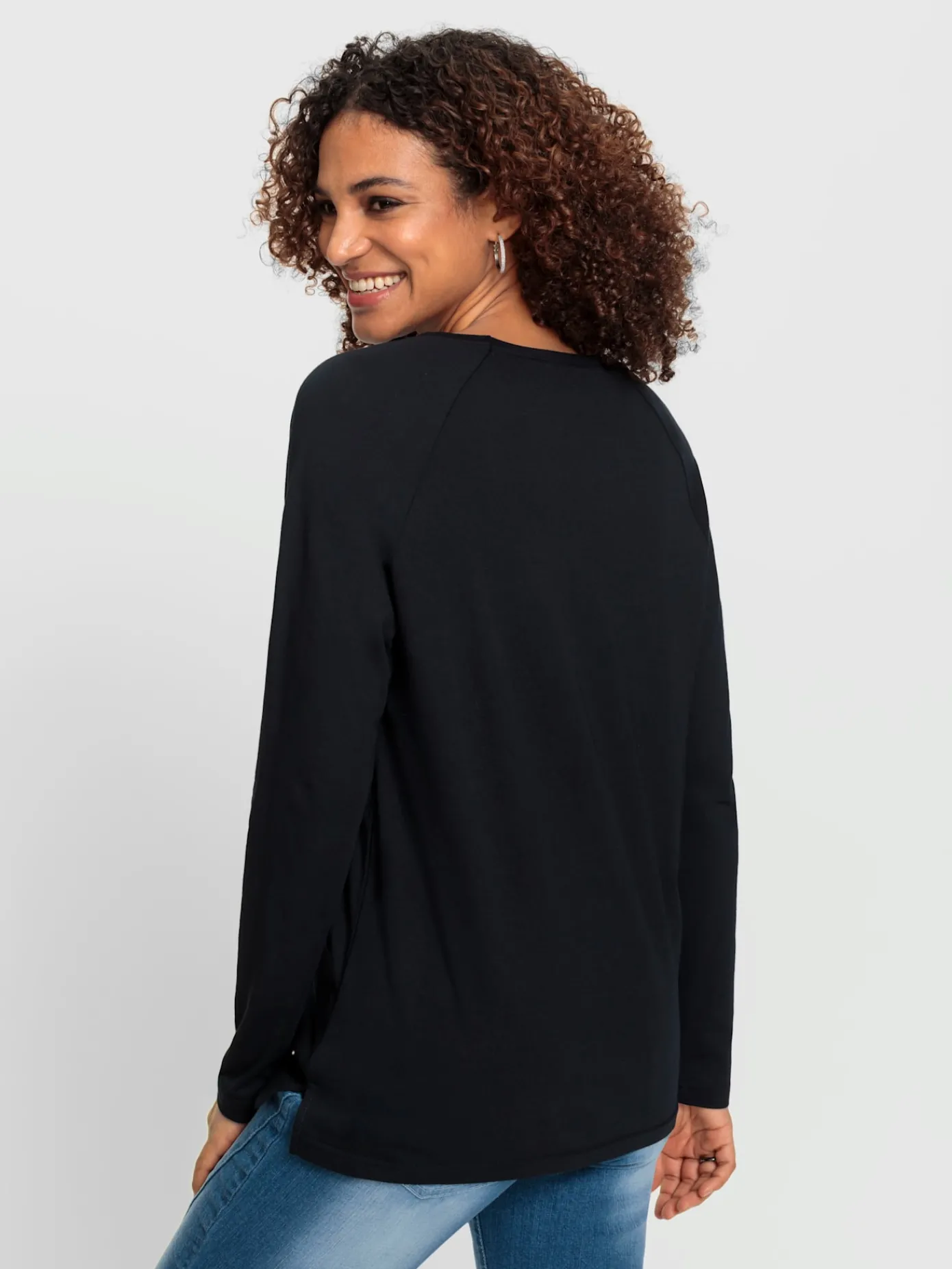 T-Shirts<T-shirt à encolure ronde 50% coton