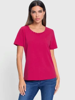 Rick Cardona T-Shirts<T-shirt à encolure ronde à encolure ronde