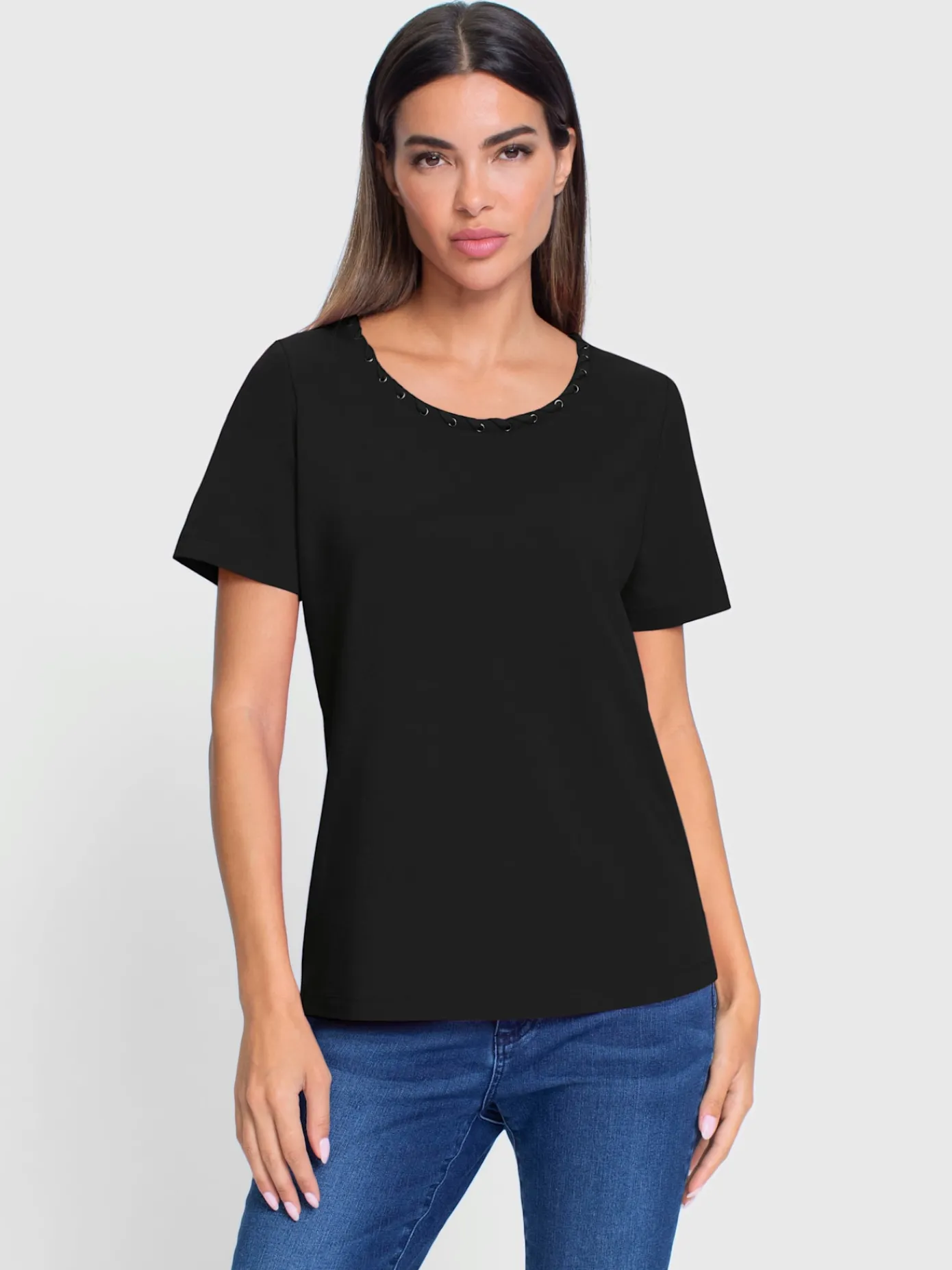 Rick Cardona T-Shirts<T-shirt à encolure ronde à encolure ronde