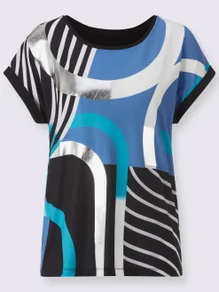 T-Shirts<T-shirt à encolure ronde avec viscose (ecovero)