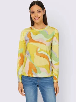 Rick Cardona T-Shirts<T-shirt à encolure ronde élasthanne