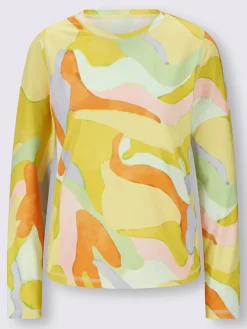 Rick Cardona T-Shirts<T-shirt à encolure ronde élasthanne