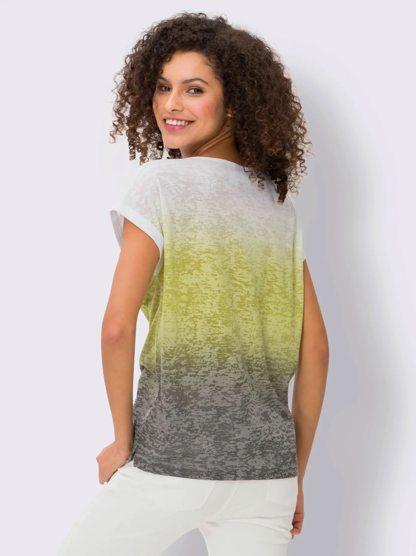 Linea Tesini T-Shirts<T-shirt à encolure ronde mélange de viscose doux