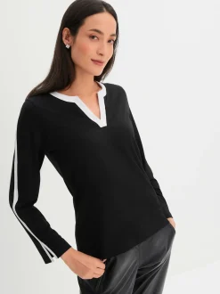 T-Shirts<T-shirt à encolure ronde polyester recyclé