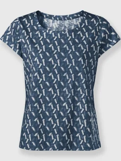 T-Shirts<T-shirt à encolure ronde pur coton