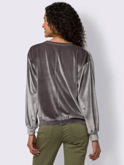 Linea Tesini T-Shirts<T-shirt à encolure ronde qualité joliment chatoyante