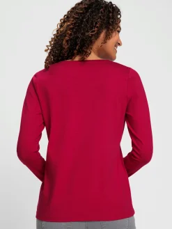 T-Shirts<T-shirt à encolure ronde qualité coton