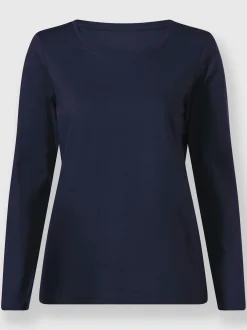 T-Shirts<T-shirt à encolure ronde qualité coton