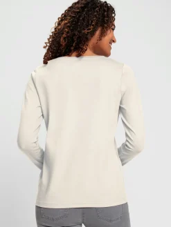 T-Shirts<T-shirt à encolure ronde qualité coton