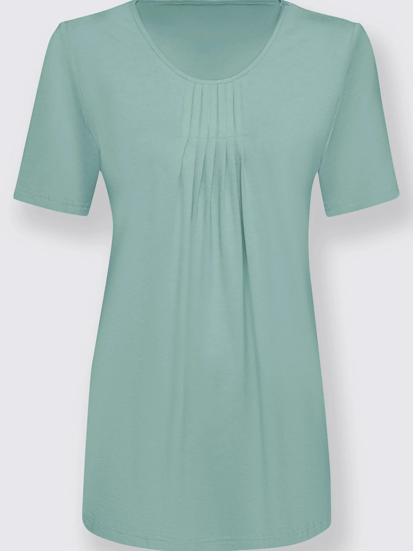 T-Shirts<T-shirt à encolure ronde viscose