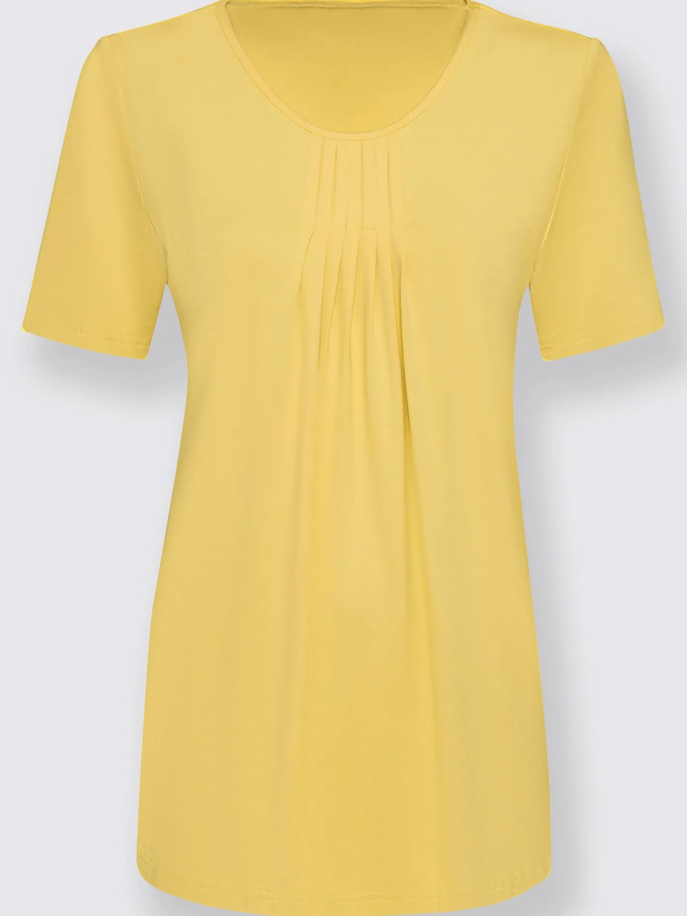 T-Shirts<T-shirt à encolure ronde viscose