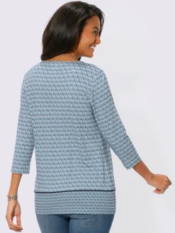 Collection L T-Shirts<T-shirt à encolure ronde viscose