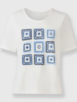 T-Shirts<T-shirt à encolure ronde viscose