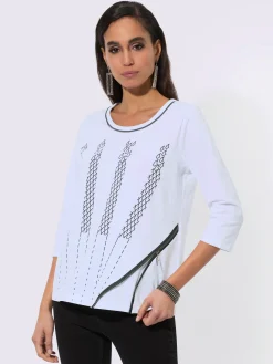 Creation L T-Shirts<T-shirt à manches 3/4 95% coton