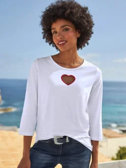 Linea Tesini T-Shirts<T-shirt à manches 3/4 95% coton
