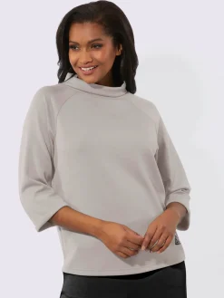 T-Shirts<T-shirt à manches 3/4 50% modal