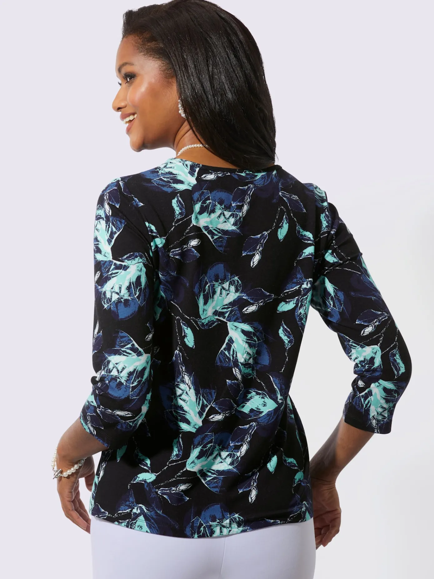 Fair Lady T-Shirts<T-shirt à manches 3/4 dessus en matière durable