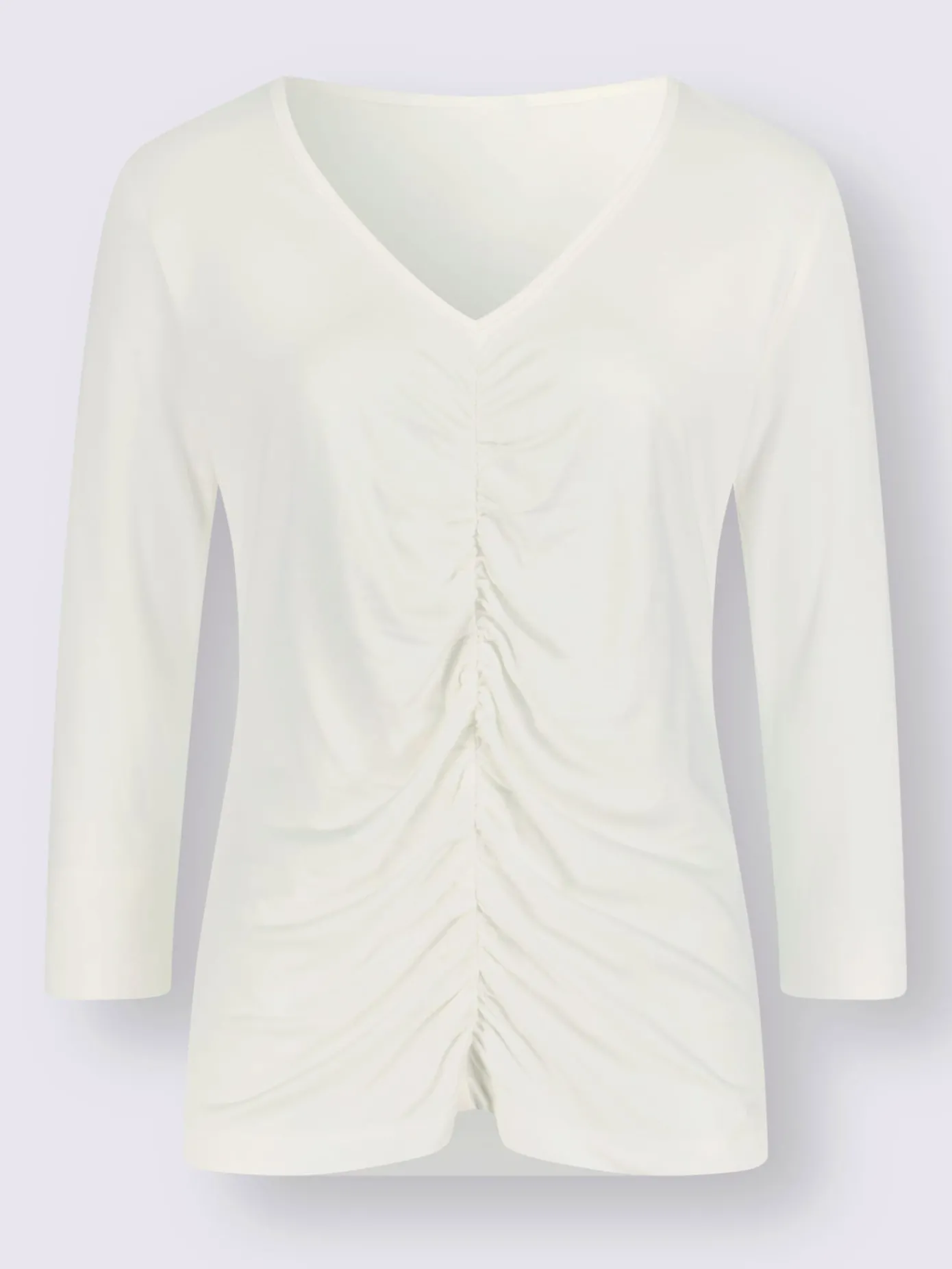 Creation L T-Shirts<T-shirt à manches 3/4 jolies fronces