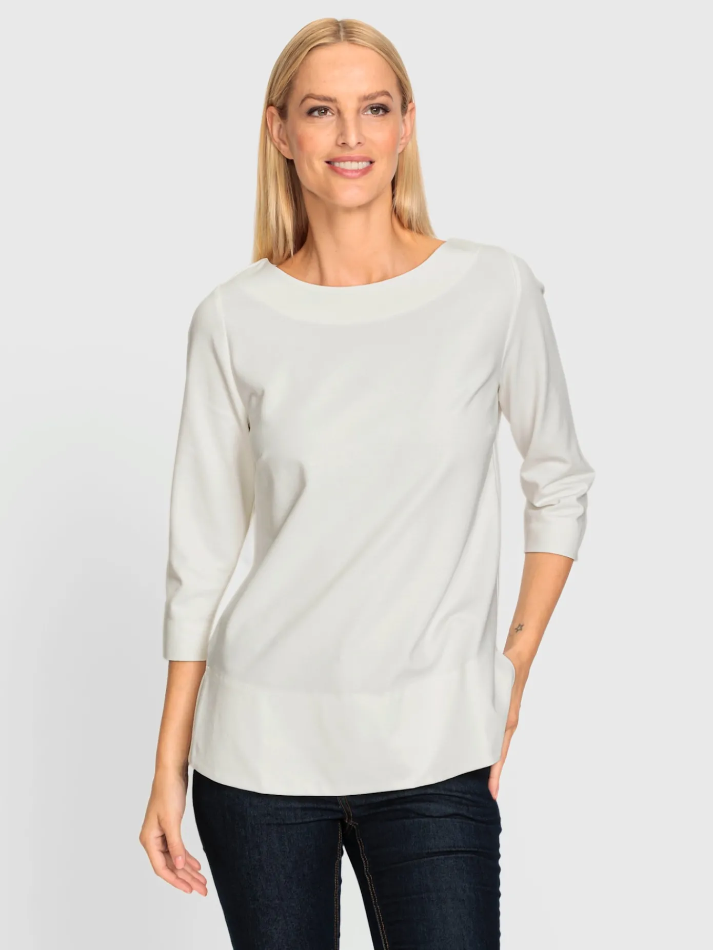 Rick Cardona T-Shirts<T-shirt à manches 3/4 élasthanne