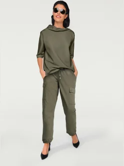 Rick Cardona T-Shirts<T-shirt à manches 3/4 look ample tendance